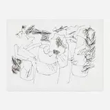 Harold Cohen, Brooklyn, 1983, ink on paper generated by AARON