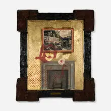 Irwin, Kofetarica (from the Was ist Kunst project), 1984, mixed media on board in artist's frame