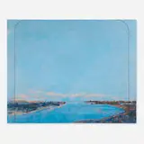 Robert Knipschild, Channel View, 1984, oil on canvas