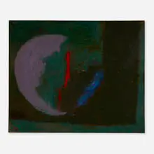 John Saccaro, Wassily O, 1952, oil on canvas