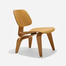 LCW by Charles and Ray Eames, 1945, birch plywood, sold May 2025