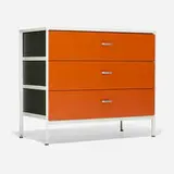 George Nelson & Associates, Steelframe cabinet, model 4012