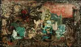 Noël Deliveyne, Fantasy, Mixed media on board