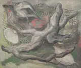 American School, Still Life with Oyster Shells, Oil on canvas
