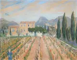 Malcom, Orchard, Oil on canvas