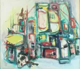 Marymarie, Abstract, Oil on canvas