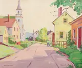 Edward E. Walters, Gloucester Mass, Oil on canvas