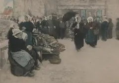 Marche Breton by Manuel Robbe, Aquatint, sold Sep 2007