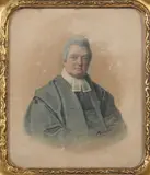 T. Wheeler, Portrait of a Gentleman, Watercolor