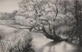 Stow Wengenroth, The Brook, Lithograph