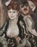 Untitled by English School, THE CONCERT ATTENDANTS, oil on canvas, sold Sep 2007