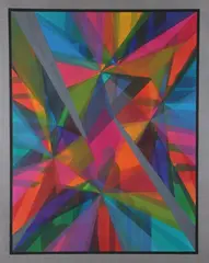 James Dobkin, Inner Space, Acrylic on canvas