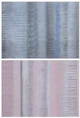 Robin Rose, TRILL; and SHEER: TWO WORKS, each signed lower right, Encaustic on paper