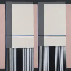 Michael Vinson Clark, L.A, Oil on canvas