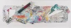 Sam Gilliam, Birch Block # 7, Mixed media