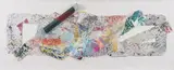 Sam Gilliam, Birch Block # 7, Mixed media