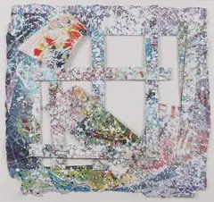 Sam Gilliam, Arena 12, Mixed media
