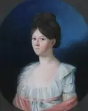 Untitled by Johann Heinrich Wilheim Tischbein, PORTRAIT OF PRINCESS SCHAUMBERG, pastel on paper, sold Sep 2007