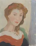 Henry Caro-Delvaille, Portrait of a Woman, Oil on canvas