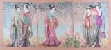 Mikuláš Kravjanský, Untitled, THE CHERRY BLOSSOM: A TRIPTYCH, signed in pencil, dated '87 and numbered 62/95