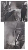 American School, Untitled, STEEL WORKS and ORE BUCKET: TWO WORKS, silver gelatin print - First, sight: 10 1/4 in. x 13 1/4 in., second, sight: 13 in. x 10 in