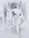 Jacob Kainen, Seated Woman