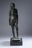 J.A. Finelli, Standing Female Nude, Bronze, signed on base 'J.A