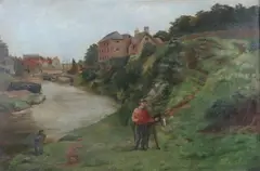 G. Beale, Berwick on the Tweed, Oil on canvas