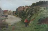 G. Beale, Berwick on the Tweed, Oil on canvas