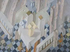 Rosso, Sin Mas Gala Que Su Vuelo, Acrylic on canvas