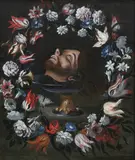 Pier Francesco Cittadini, Untitled, HEAD OF JOHN THE BAPTIST, oil on canvas $3000-5000