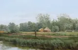 George Vicat Cole, Summer Time, Oil on canvas