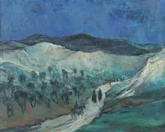 Maxim Kopf, Twilight, Oil on canvas