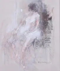 Pilar Vasquez, The Ballerina, Pastel