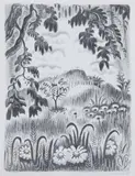 Charles E. Burchfield, Summer Benediction, 1951, Lithograph