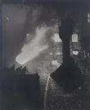 Steel Factory by A. Aubrey Bodine, Silver gelatin print, offered Nov 2007