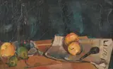 Molas, Still Life After Cezanne, Oil on canvas