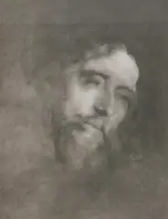 Eugène Carrière, Alphonse Daudet, Monotype