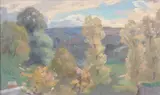 Charles Baudouin, Vascoeuil, Oil on board
