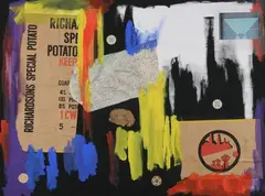 Alex de Boeck, Special Potato, SPECIAL POTATO, mixed media on canvas
