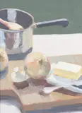 Ben Long Summerford, Butter and Onion, Oil on canvas