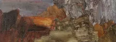 Jane Frank, Rockscape Ii, Oil on board