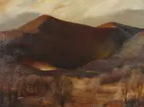 John Lillie, When the Leaves Come Down, Oil on canvas