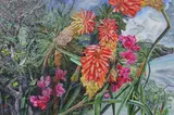 Tropical Plants by Patricia Tobacco Forrester, Watercolor on paper, sold Feb 2008