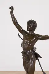 Eugène Marioton, Untitled, bronze with a brown patina