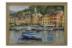 Claudio Ciardi, Untitled, oil on canvas 100 x 150cm Provenance: The Collection of Sir Rod Stewart.