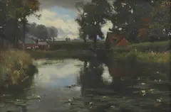 David Farquharson, Untitled, oil on canvas 30.5 x 46cm