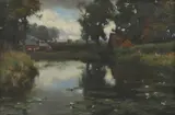David Farquharson, Untitled, oil on canvas 30.5 x 46cm