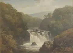 Edmund Marriner Gill, Untitled, oil on panel 17 x 23cm