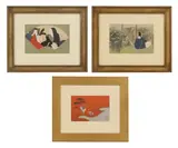 Kamisaka Sekka, Untitled, and woodblock print
